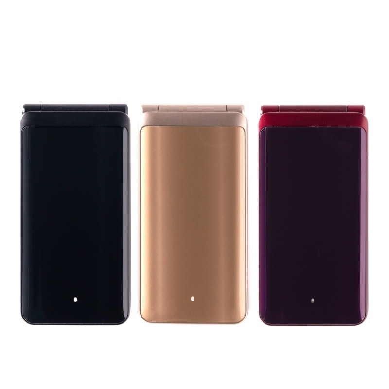 跨境外贸 G1650 智能手机大声大字翻盖按键老人机安卓外贸SMG手机