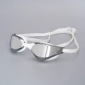 100 white silver plated (nose clip earplugs + goggle box)