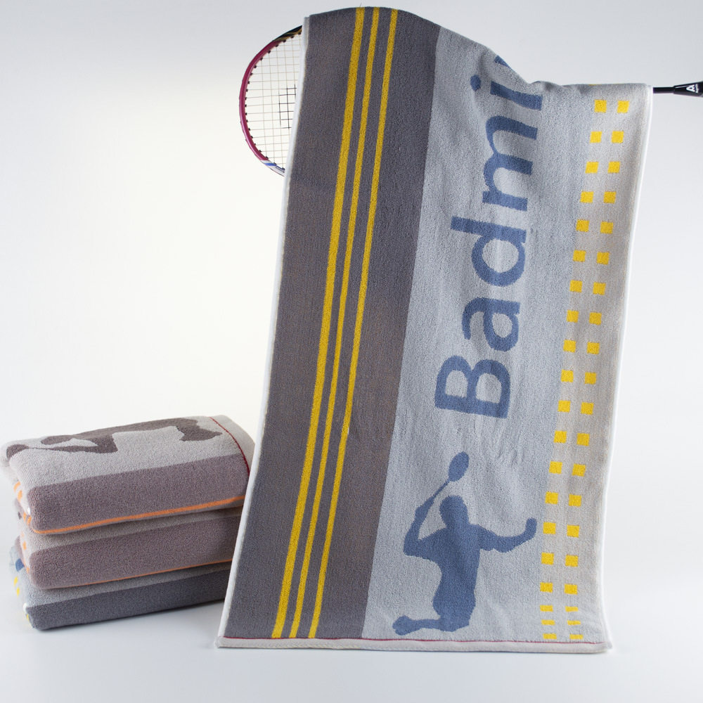 40*100 increase sports towel cotton thick absorbent lint-free adult bath soft 32 shares wholesale custom