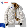 NASA Joint name 2023 Winter new stand collar down jacket men's loose all-match youth fashion brand casual jacket