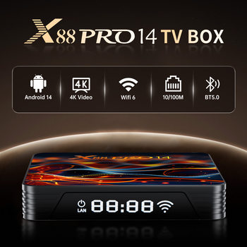 2025 New Cross-Border Set-Top Box Android 14 Bluetooth High-Definition Home Appliances Office Games Smart Portable Tv