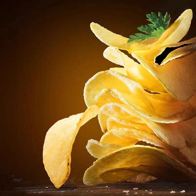 Potato Chips Small Bag 12g Whole Box Wholesale Office Party Gift for Girlfriend Snacks Binge-Watching Craving Relief Puffed Food