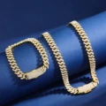 Gold 12mm curved buckle