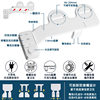Customized women's washing device can be disassembled with one key, unplugged perineum flushing ass intelligent toilet cleaner for cross-border