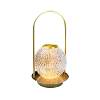 Retro Metal Satchel Atmosphere Lamp Crystal Lamp Bedroom Bedside Simple Creative Table Lamp USB Charging Outdoor Camping Style