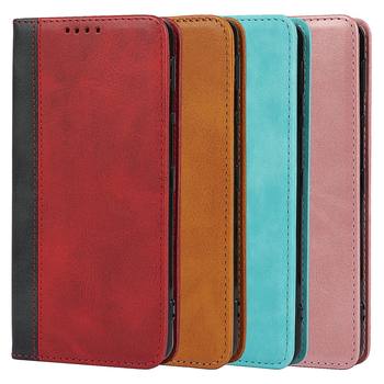 Factory direct for Sharp sense4 phone case Sense3lite calf color matching strong magnetic flip leather case