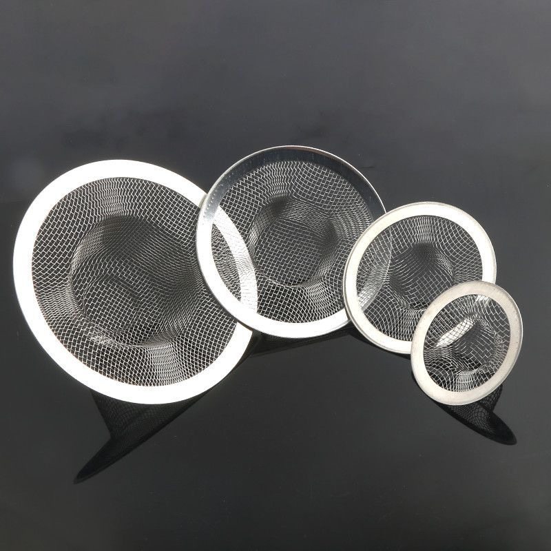 Washbasin Leakage Filter Toilet Kitchen Anti-flying Insect Sewer Anti-clogging Artifact Stainless Steel Fine Leakage Net