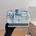 Klare accordion bag blue