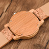 Factory direct cross-border e-commerce Amazon wooden watch men's quartz wood strap customization