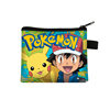New INS style Pikachu printed coin purse children's card bag for boys and girls primary school students storage bag bag wholesale hot