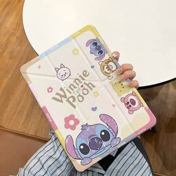 iPadY Folding Flat Protective Shell Stitchai for Air11M3/A16/10th/Air1/2/4/5th