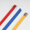 304 stainless steel self-locking cable tie manufacturers wholesale color self-locking cable tie stainless steel cable tie full spray plastic cable tie