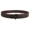 Amiri black buckle + brown