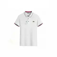 Men's Short-Sleeved Collared T-Shirt, New Summer Polo Shirt with High-Quality Embroidered Logo, in Stock with Tags