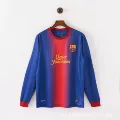 2012-13 barcelona home long sleeves
