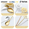 Cross-Border Creative European and American Tableware Amazon Halloween 304 Stainless Steel Coffee Dessert Stirring Spoon High-Value Spoon