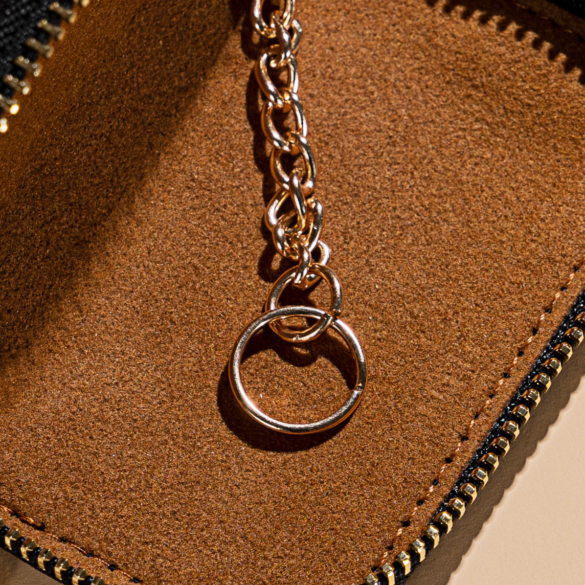 Cross-Border Fashionable Pebbled Car Key Bag, Universal Car Model Men's and Women's Storage Key Leather Case, Mini Key Bag