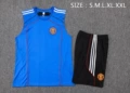 2526 manchester united vintage color block vest