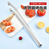 Stainless steel barbecue clip bbq barbecue tool extended anti-scalding bread clip food clip Amazon cross-border