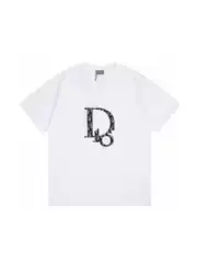Cross-Border Direct Supply of the Correct Version of the Original Do Brand 260g Pure Cotton Spring/Summer Printed Letter Short-Sleeve T-Shirt for Men and Women