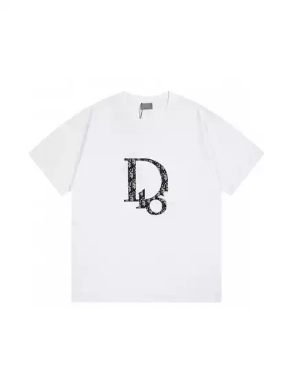 Cross-Border Direct Supply of the Correct Version of the Original Do Brand 260g Pure Cotton Spring/Summer Printed Letter Short-Sleeve T-Shirt for Men and Women