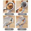 Pecan Nutcracker Household Shelling Tool for Opening Nuts, Pine Nuts, Hazelnuts, Shell Opener Pliers, Zinc Alloy Sheller