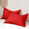 Solid Color Envelope Pillowcase Single Student Dormitory Sanding Comfortable Breathable Cross-border Pillowcase Pillowcase Hotel