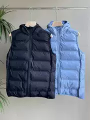 Cross-Border Armband Cotton Vest Warm Badge Cotton Badge Vest Stand Collar Winter Thickened Trendy Cotton Jacket