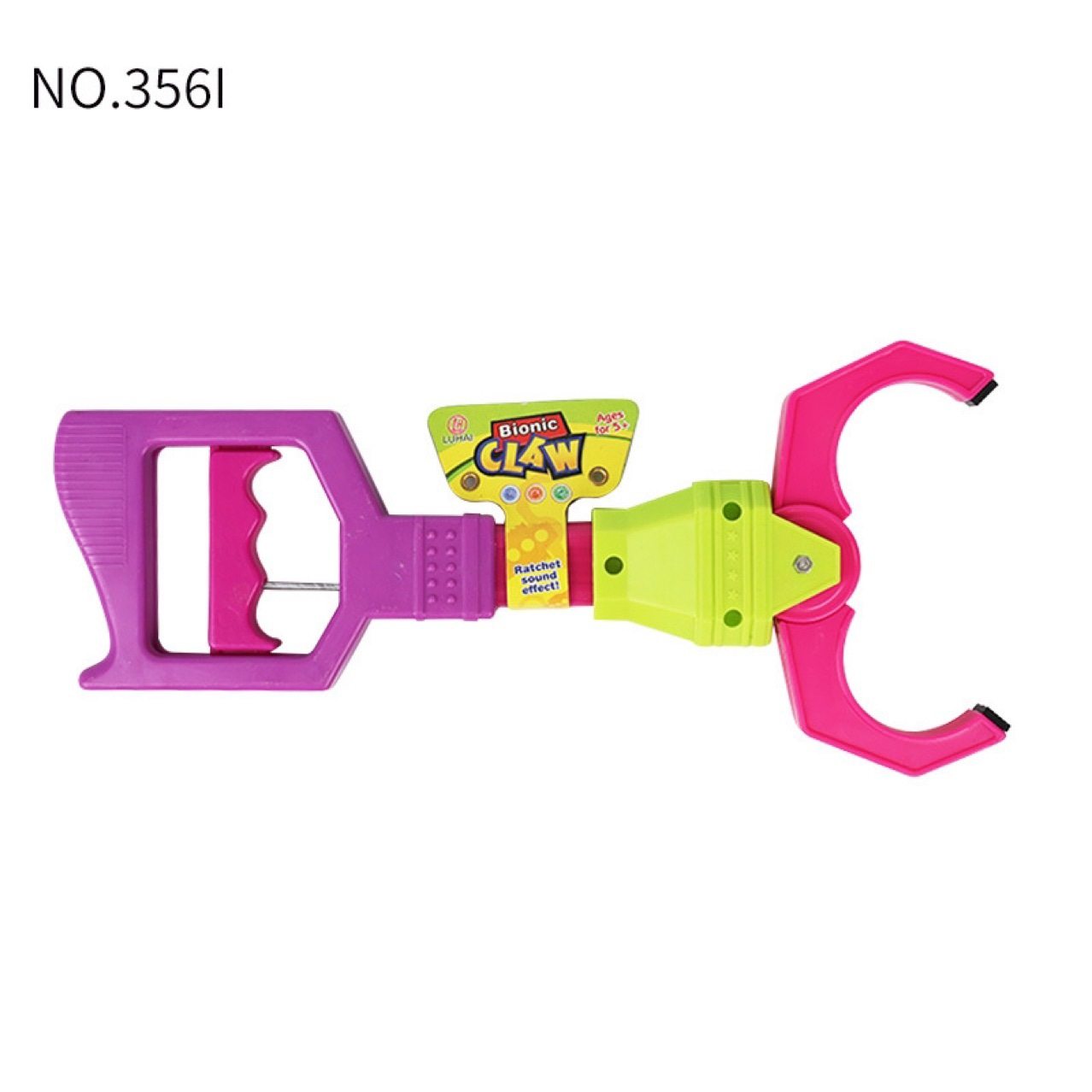 Explosive TikTok Creative Children's Garbage Pliers Pick Up Hand Pull Mechanical Arm Clip Pick Up Outdoor Children's Toys