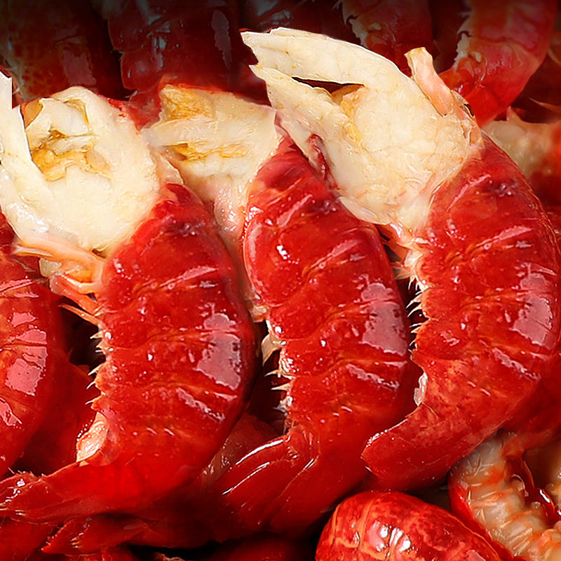 Large Lobster Tail Ice-Free Special Grade First-Grade Crayfish Tail Fresh Quick-Frozen Shrimp Balls Fresh Shrimp Wholesale Whole Box