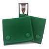 New Velvet Super Quality Double Snap Plus Inner Card Board Jewelry Cloth Bag Earrings Necklace Pendant Khaki