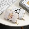 Cute Pacha Dog Multi-Card Slot Large Capacity Anti-Degaussing Portable Compact Driver's License Bank Card Storage Coin Purse