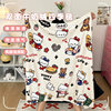 Girly Heart Sofa Blanket Nap Air Conditioning Blanket Office Cover Blanket Bed Lunch Blanket Shawl Four Seasons Blanket