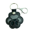Leather Key Pet Hair Key Dog Paw Pendant Cat and Dog Hair Pendant