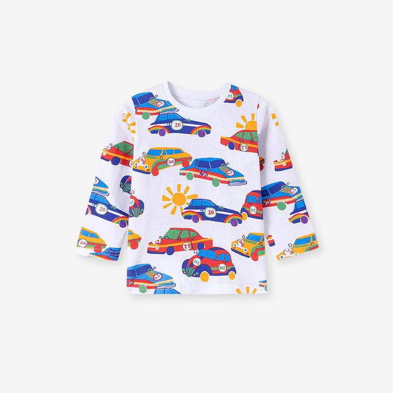 Style Kids' Wear Wholesale, Autumn Long-Sleeve Cartoon Boys' Top