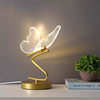 Carefully Selected Bedside Art Lamps for Living Rooms, Simple and Cozy Room Lamps, Luxurious Table Lamps, Light Post-Modern Butterfly Modern Table Lamps, Study Lamps