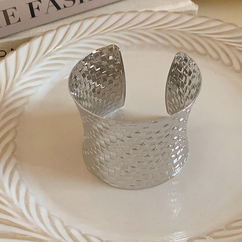 欧美跨境简约时尚手镯臂环小众冷淡风气质手环高级感百搭手饰批发