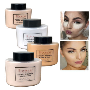 4-Color Oil-Controlling Makeup-Setting Volumizing Powder, Dry Hair Powder, Cross-Border Supply Fana Banana Powder, Loose Powder, Pore-Minimizing