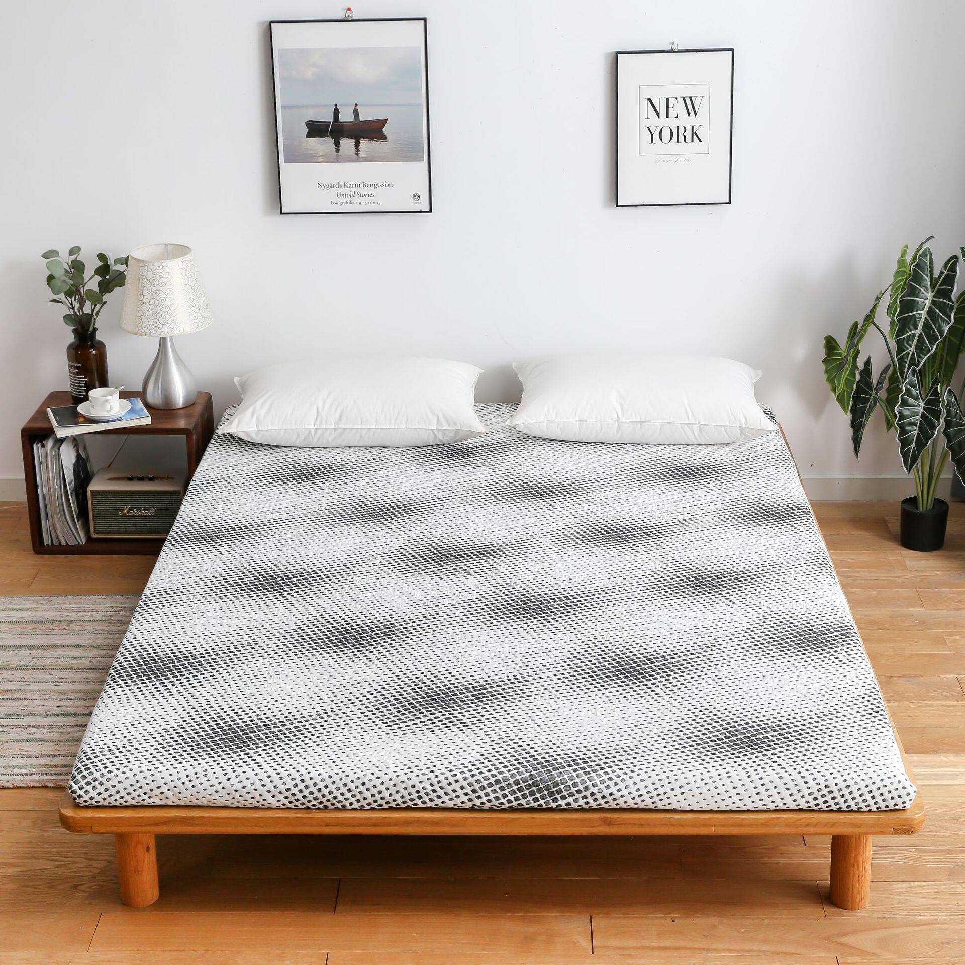 Cross-Border Supply of Whole Memory Foam Mattress, Slow Rebound Warm Tatami Mat, Dormitory Mattress Factory Wholesale