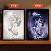 Shen Yin Throne Perimeter Mirror Light Painting Photo Frame Sheng Caier Long Hao Chen Wen Xin Night Light Black Light Painting
