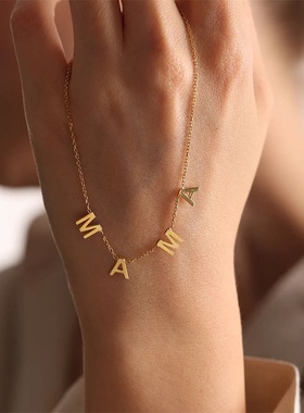 欧美项链萌葭锁骨链ND0109