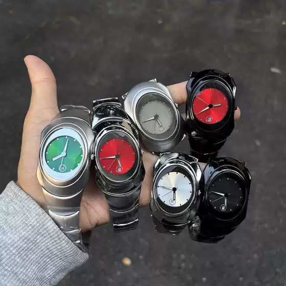Skona/Sacona Y2K Special-Shaped Men's Quartz Watch Fashion Brand High-End Ins Niche Design Watch