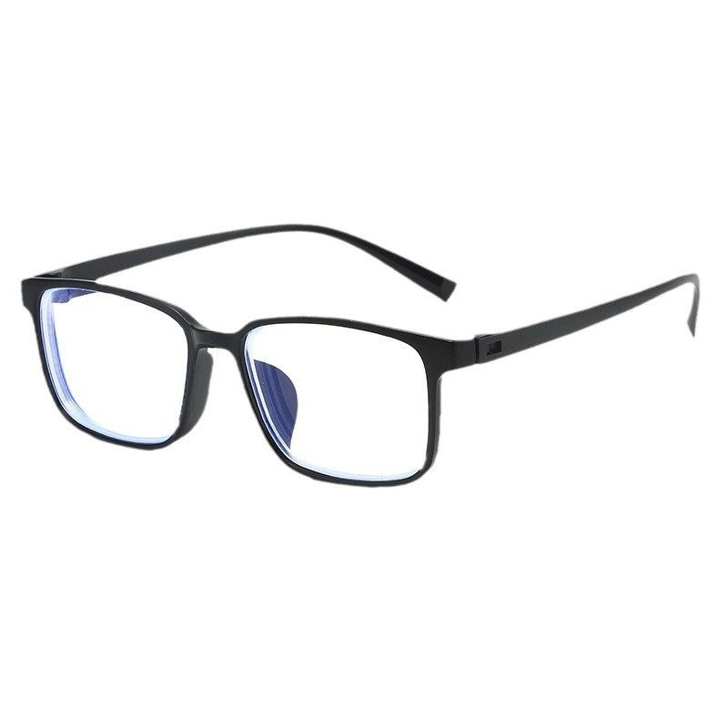 New Tr Screwless Myopia Glasses Lightweight Frame Anti-Blue Light Fashion Hd Square Frame Anti-Blue Light Glasses Wholesale