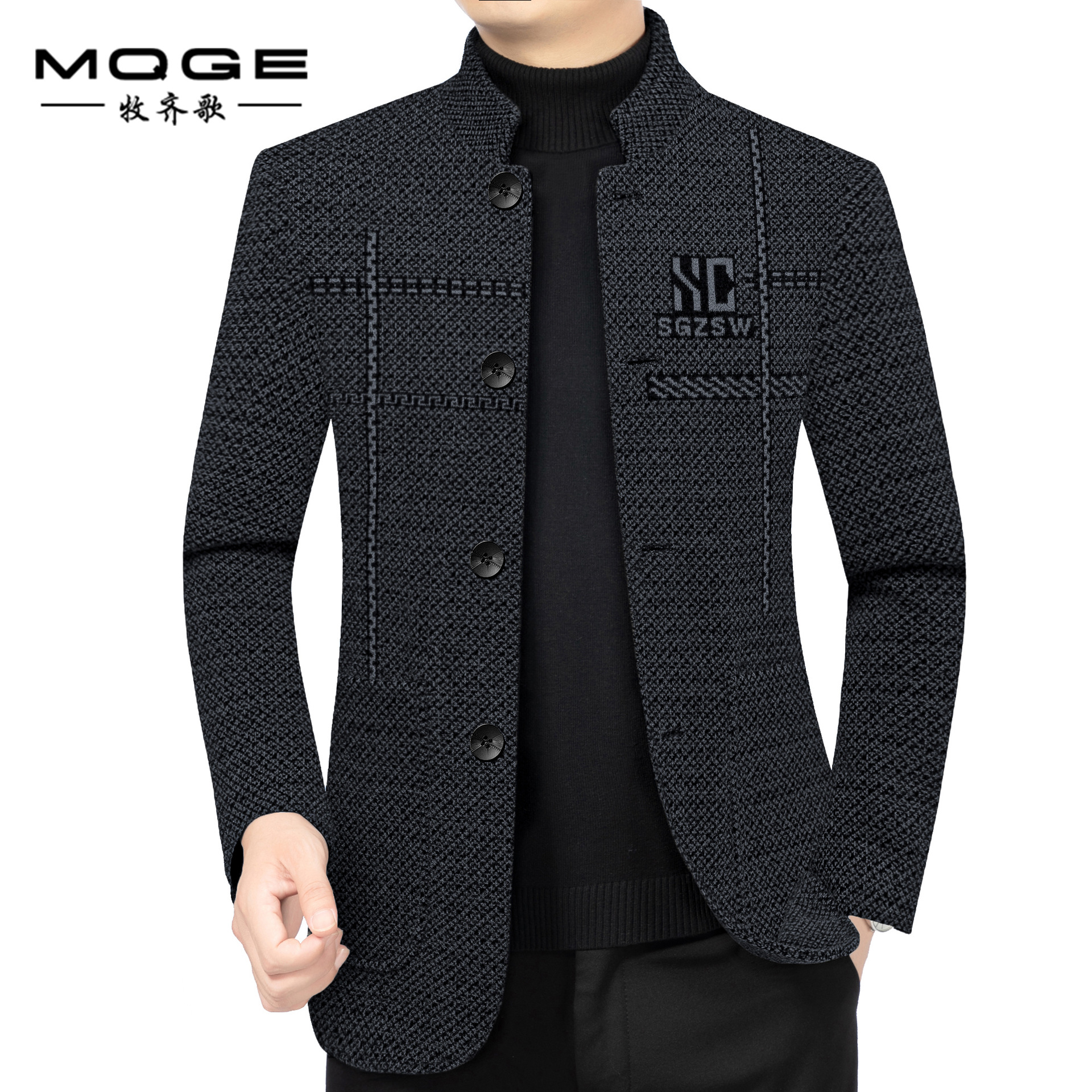 Áo Khoác Nam Hàng Mùa Xuân Thu Đông Trung Niên