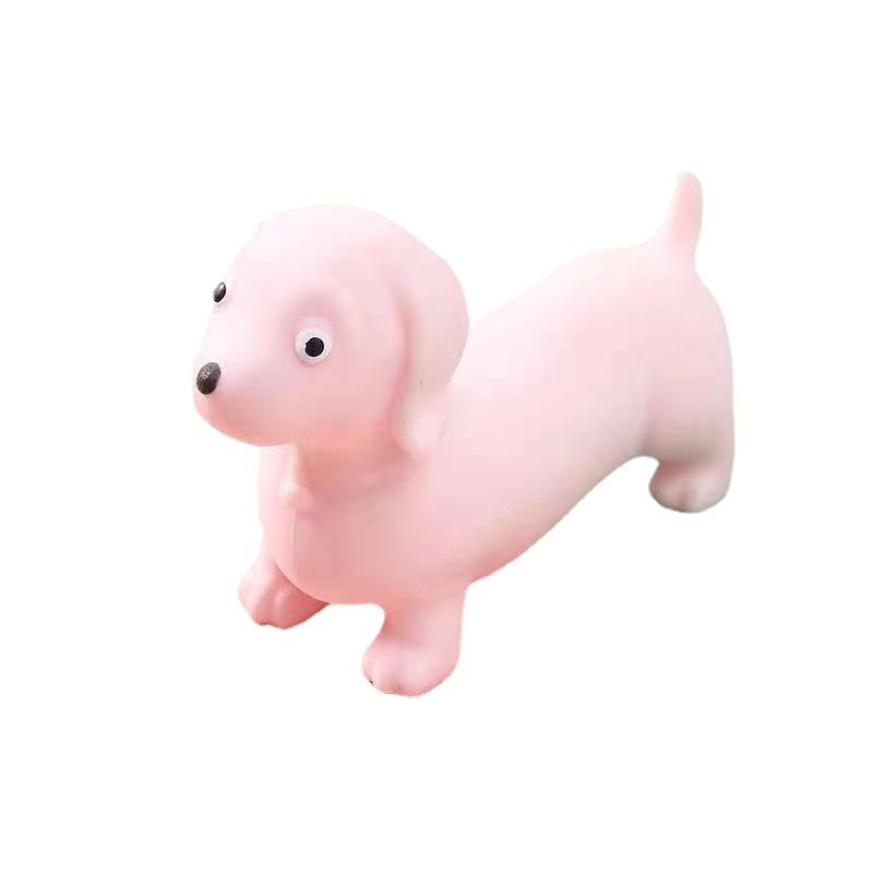 Douyin Tricky Decompression Street Stall Hot Selling Pinch Fun Vent Handy Gadget Decompression Pat Pig Lala Pug Shiba Inu