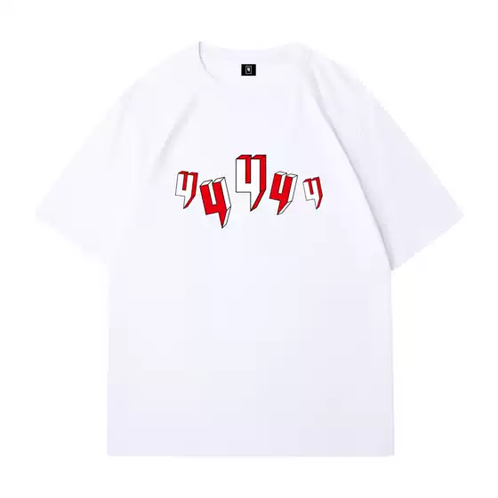 Summer Men's Fashion T-Shirt Top Luxury Brand Letter Print
