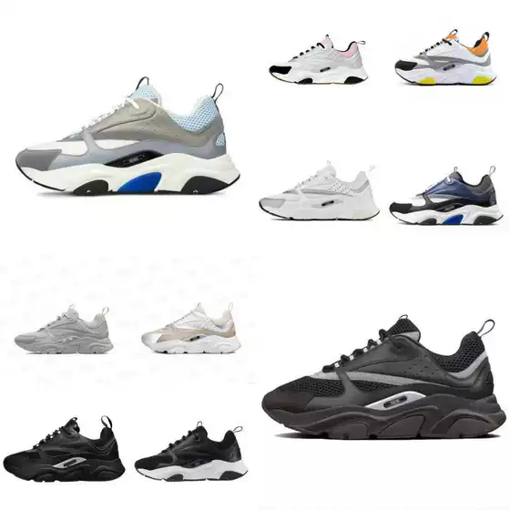 European Cross-Border Four-Season Couple Running Shoes New B22 Thick-Soled Dad Shoes Fashionable Breathable Sports Shoes