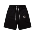 1056# terry shorts - black