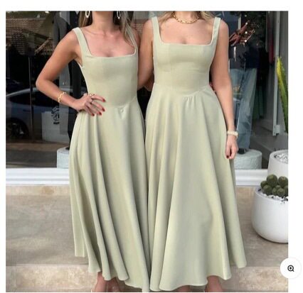 Elegant Solid Color Midi Dress for Women Slim Fit Spaghetti Straps Versatile Style Perfect for Parties and Events