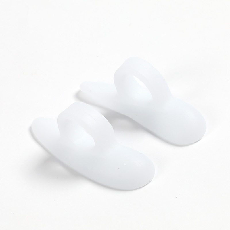 Cross-Border Factory Silicone Three-Hole Toe Corrector for Men and Women with Thumb Valgus Toe Separator Fixed Wearable Shoe Separator